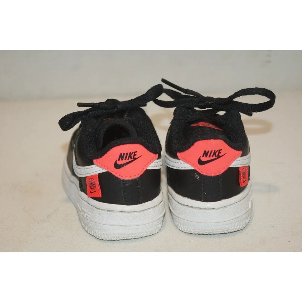 Nike Force 1 TD Sneaker Size 5C CN8541-001 Black White Baby Toddler